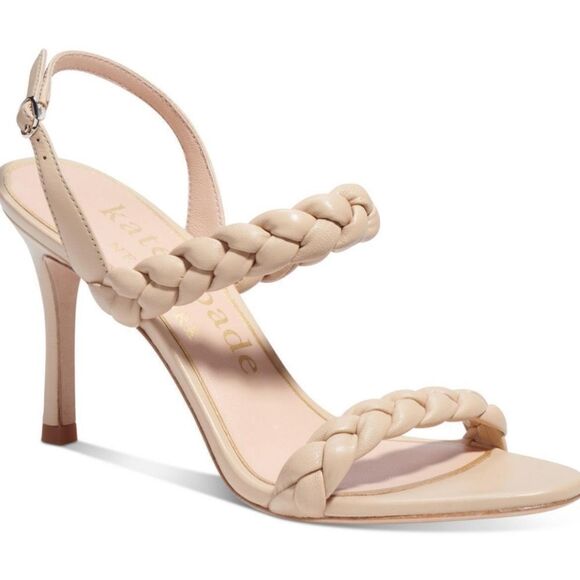 BRAND NEW KATE SPADE NEW YORK WOMENS SAFFRON LEATHER DRESSY SLINGBACK SANDAL - Picture 13 of 16